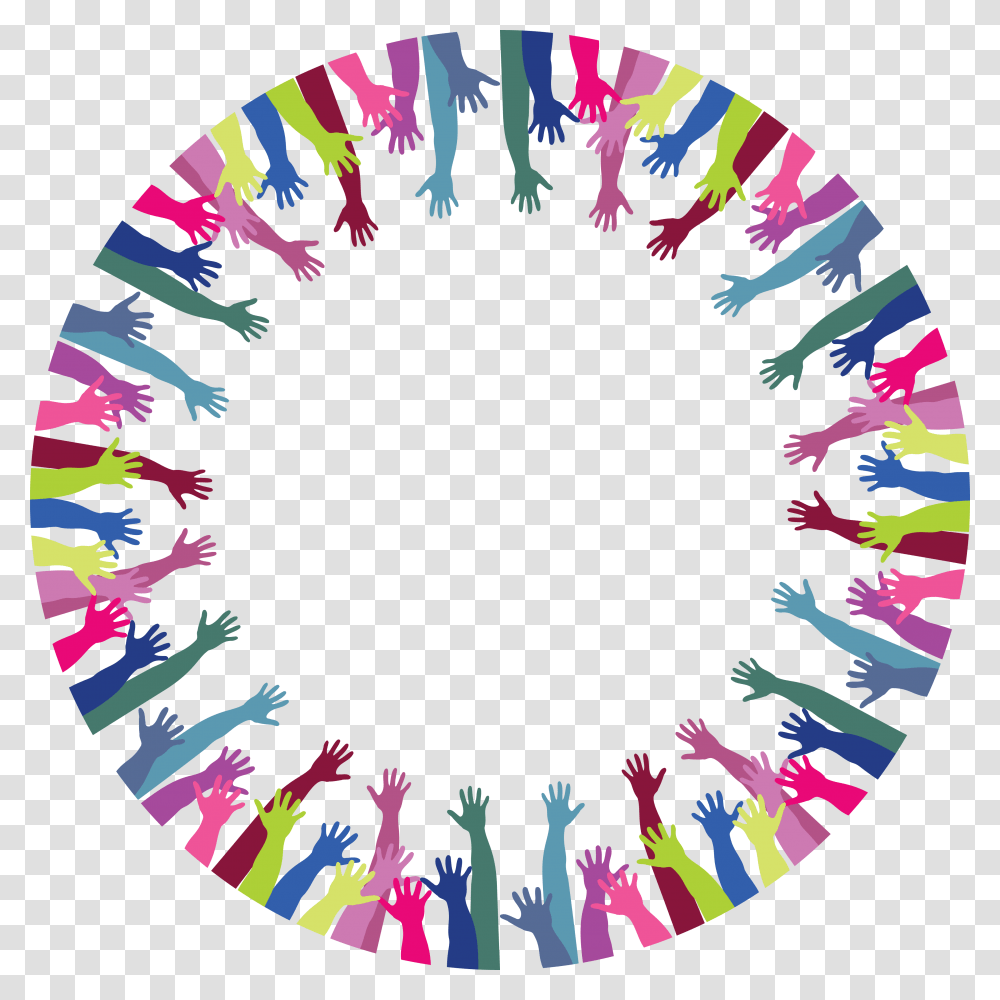 Hands In Circle, Rug, Purple Transparent Png