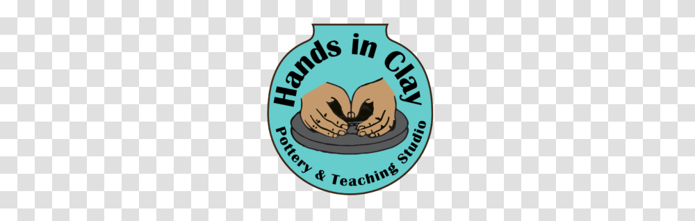Hands In Clay New Orleans Pottery Lessons Ceramics Classes, Label, Logo Transparent Png