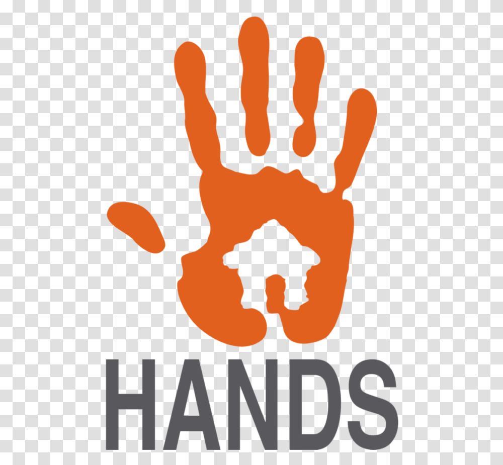 Hands Logo Handprint With Words Trans Handprint Logo, Text, Poster, Advertisement, Person Transparent Png