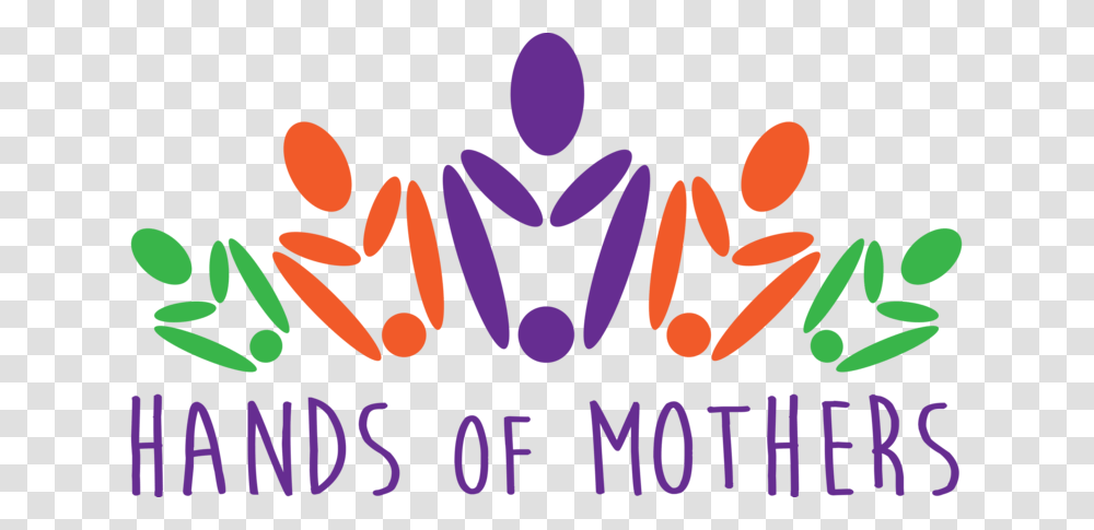 Hands Of Mothers Logo Graphic Design, Purple, Alphabet, Heart Transparent Png