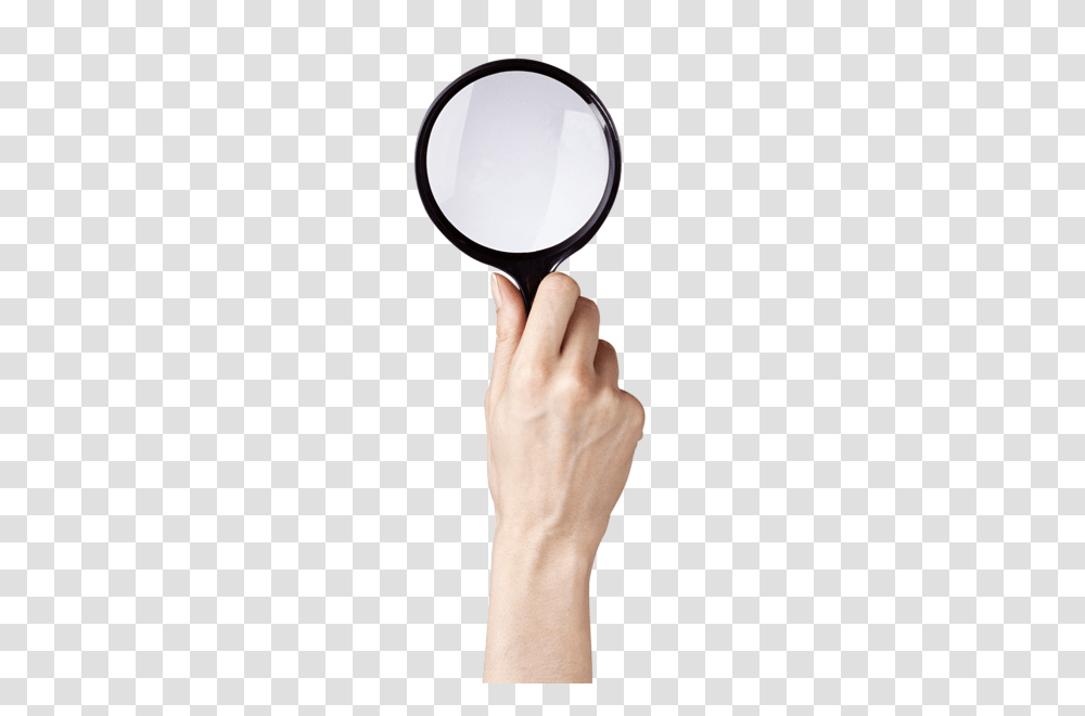 Hands, Person, Human, Magnifying Transparent Png