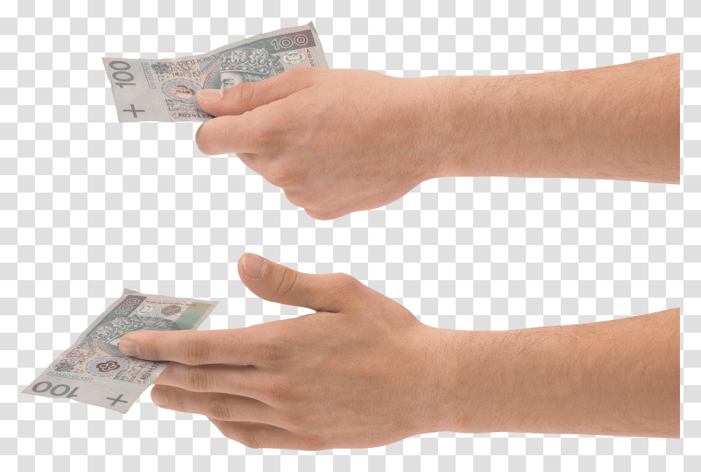 Hands, Person, Money, Human, Dollar Transparent Png