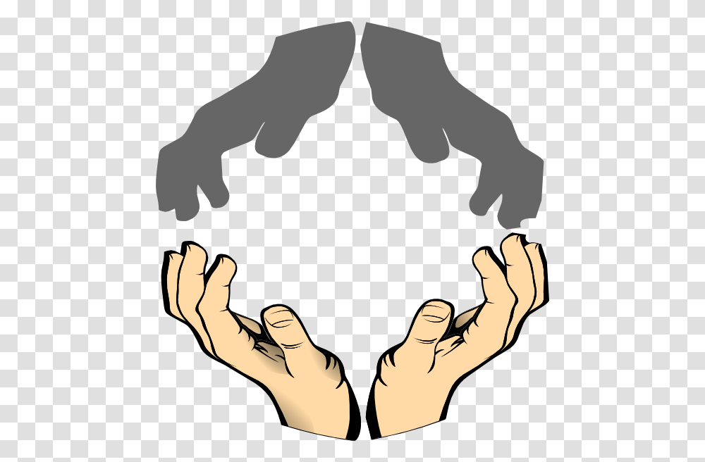 Hands To Yourself Clip Art Hands Clipart Hands Vector, Person, Human, Stencil, Holding Hands Transparent Png