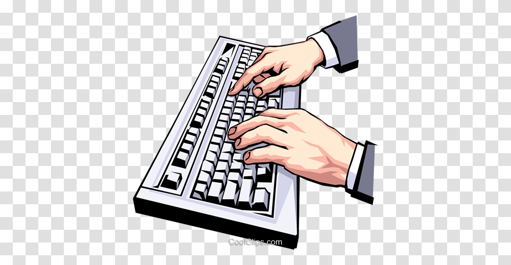 Hands Typing, Computer Hardware, Electronics, Computer Keyboard, Person Transparent Png