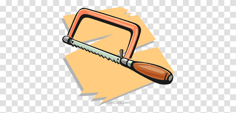 Handsaw Royalty Free Vector Clip Art Illustration, Tool, Hacksaw Transparent Png