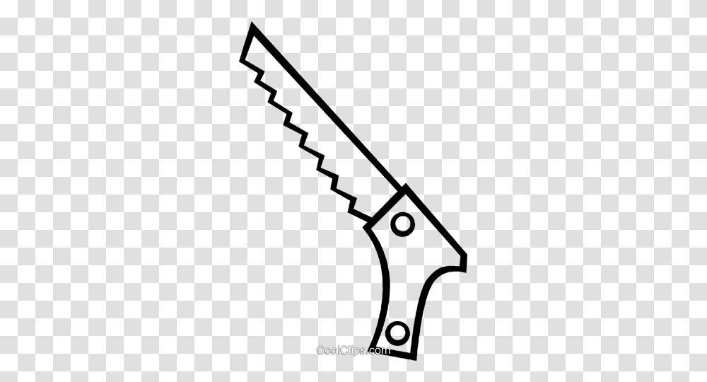 Handsaw Royalty Free Vector Clip Art Illustration, Utility Pole, Key, Tool, Silhouette Transparent Png