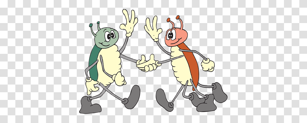 Handshake Emotion, Insect, Invertebrate, Animal Transparent Png