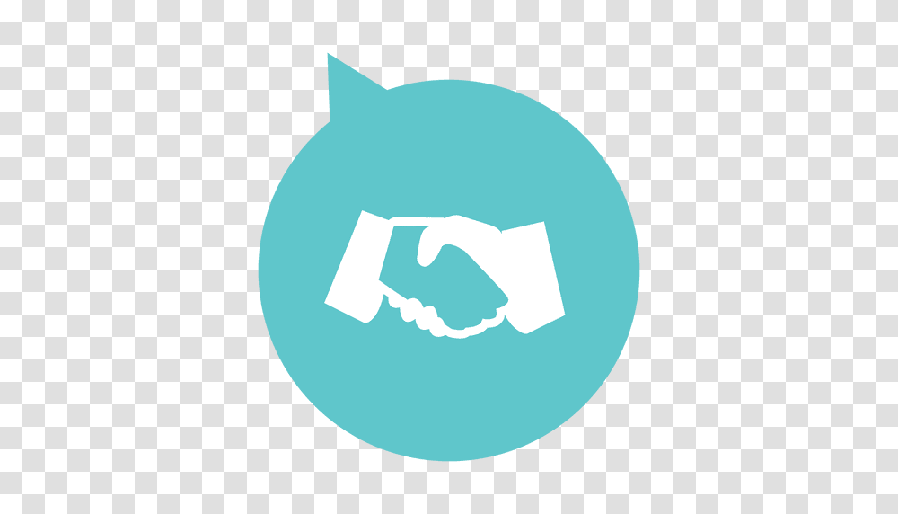 Handshake Circle Flat Icon, Recycling Symbol Transparent Png