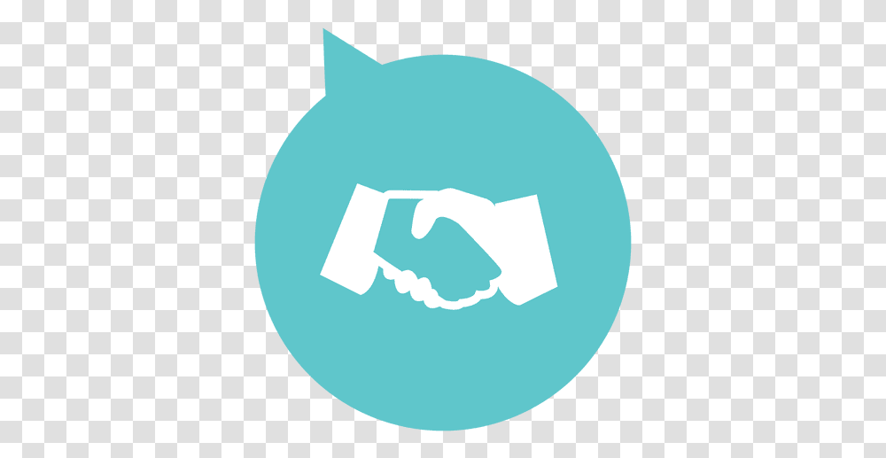 Handshake Circle Flat Icon & Svg Vector File Handshake Circle Icon, Symbol, Logo, Trademark, Graphics Transparent Png
