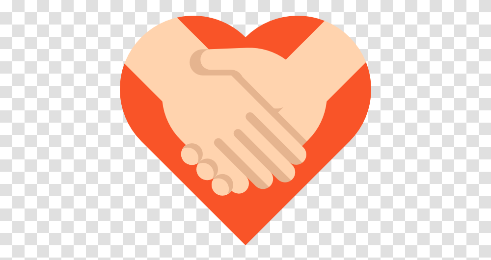 Handshake Free Business Icons Heart With Shaking Hands Transparent Png