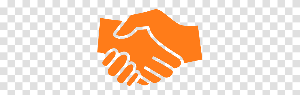 Handshake Icon Orange Rgb College Of Agricultural Sciences Transparent Png