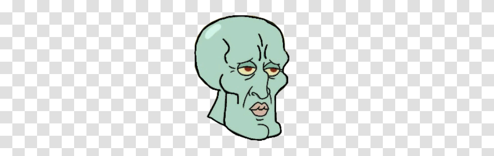 Handsome Squidwards Face Team Fortress Sprays, Head, Label Transparent Png