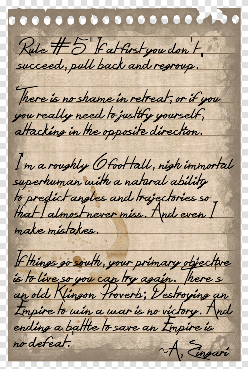Handwriting, Letter, Page, Document Transparent Png