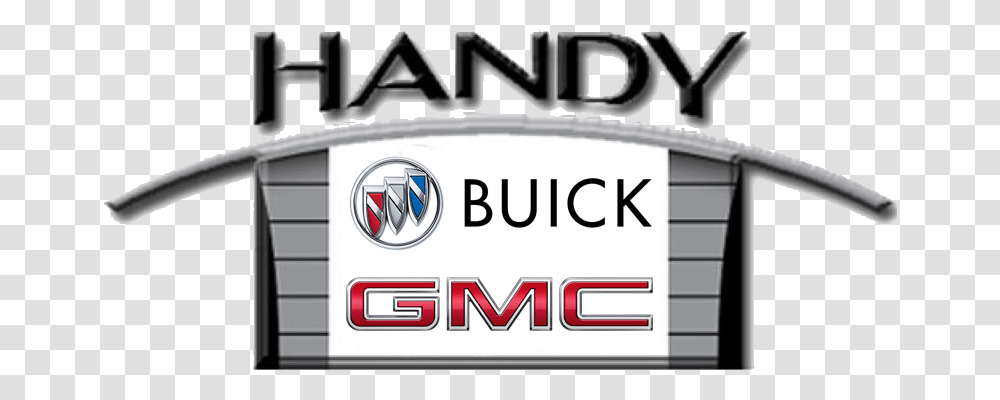 Handy Buick Gmc Emblem, Label, Word Transparent Png