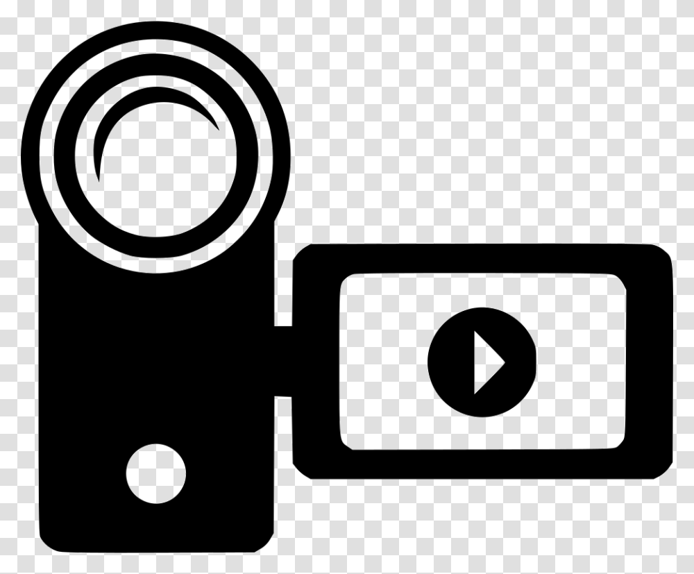 Handy Video Camera Film Circle, Electronics, Alphabet Transparent Png