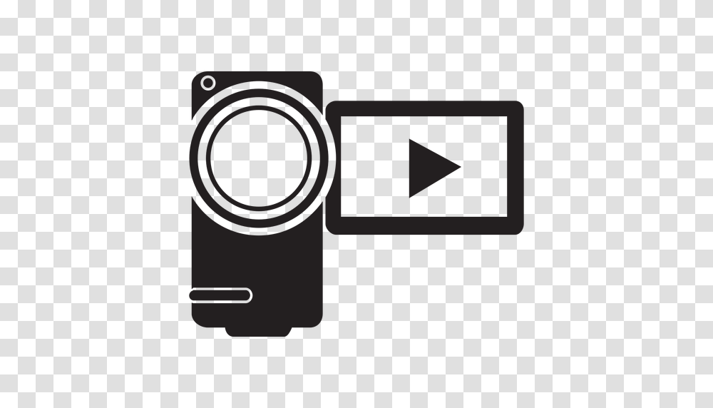 Handycam Camcorder Flat Icon, Camera, Electronics, Video Camera, Digital Camera Transparent Png
