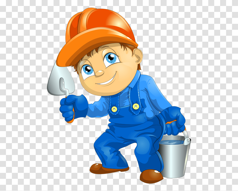 Handyman Clipart Bob The Builder Kartinki Dlya Detej Stroitel, Toy, Person, Human, Helmet Transparent Png