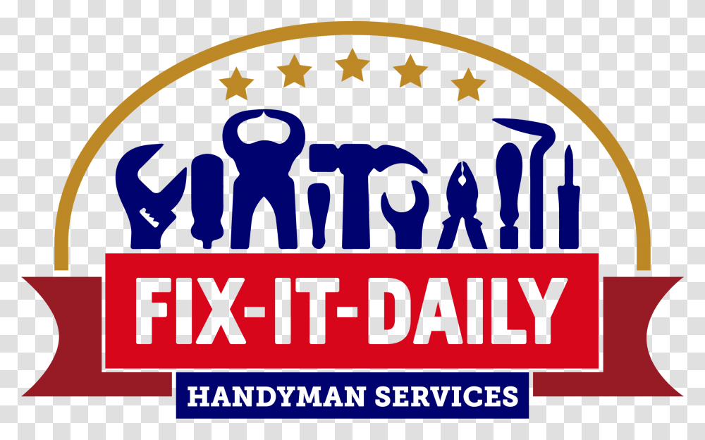 Handyman Services Logo Design, Advertisement, Trademark Transparent Png
