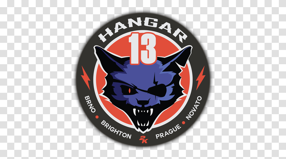 Hangar 13 Games News Watch The Full Mafia Iii E3 Demo Now Hangar 13 Logo, Label, Text, Symbol, Emblem Transparent Png