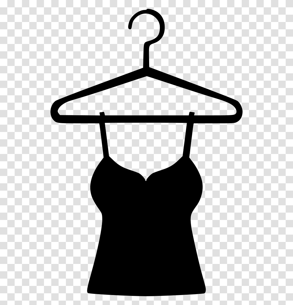 Hanger Clipart Party Dress, Silhouette, Apparel, Swimwear Transparent Png