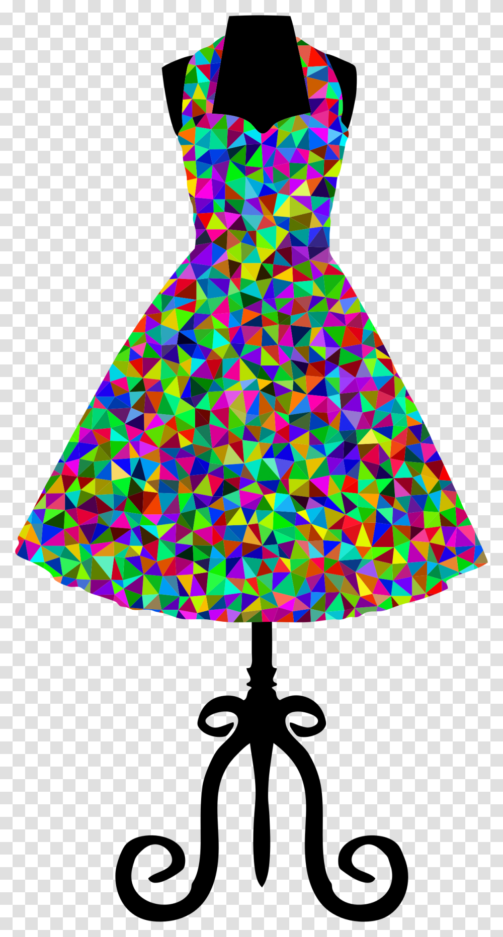 Hanger Clipart Party Dress, Triangle, Lighting, Plant, Tree Transparent Png