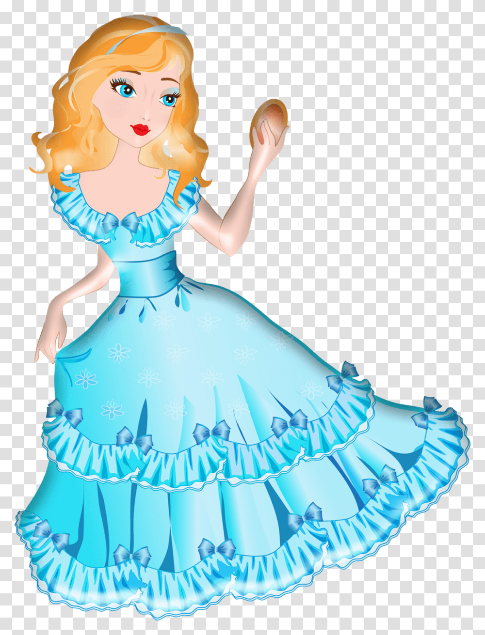 Hanger Clipart Quinceanera Dress Princess With Blue Dress Clipart, Person, Dance, Dance Pose Transparent Png
