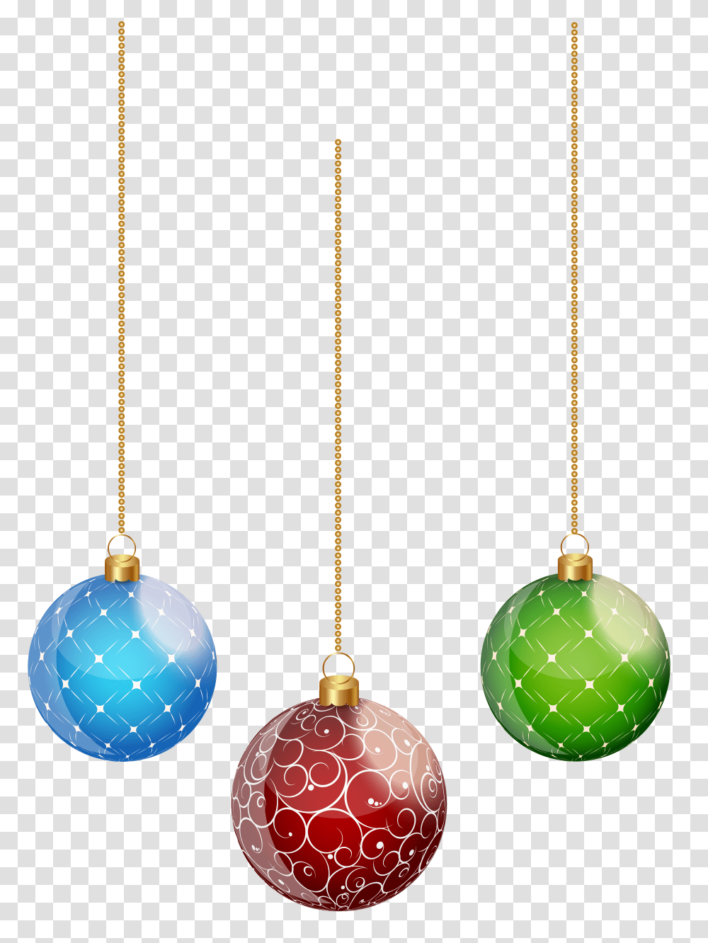 Hanging Christmas Balls Clip Gallery Transparent Png