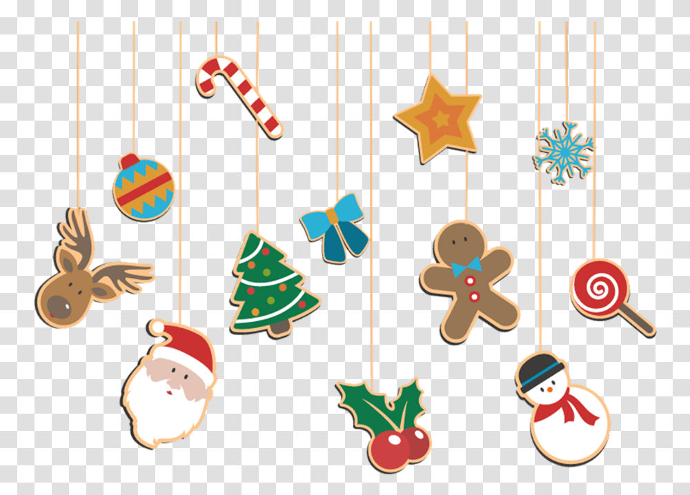 Hanging Christmas Holiday Decoration Frame Christmas Border Cute, Ornament, Tree, Plant, Christmas Tree Transparent Png