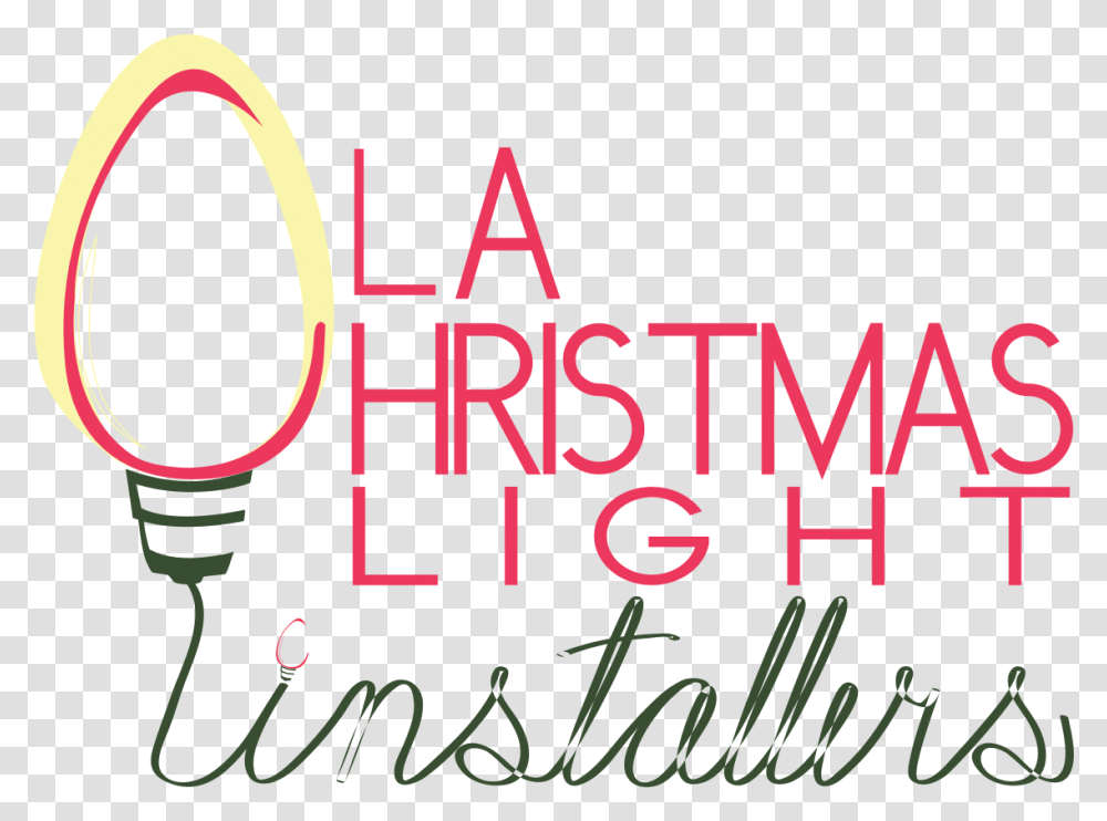 Hanging Christmas Lights Calligraphy, Alphabet, Logo Transparent Png