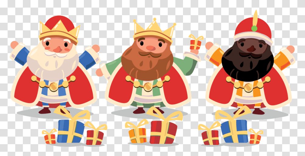 Hanging Christmas Stockings Clipart Three Kings In Spain Cartoon, Food, Snowman, Winter, Outdoors Transparent Png