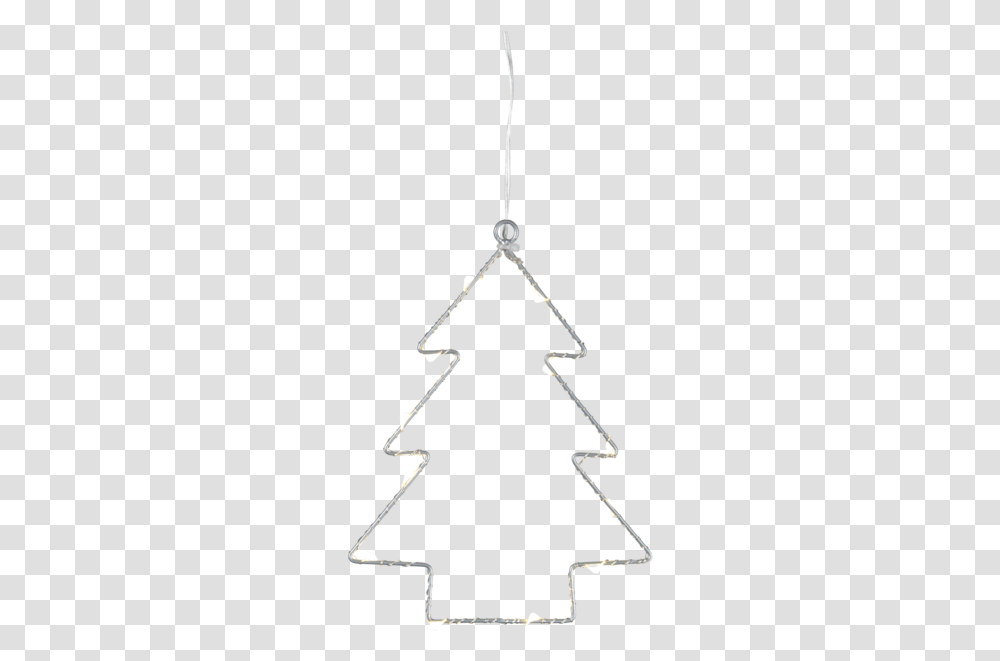 Hanging Decoration Wiry Christmas Tree, Triangle Transparent Png