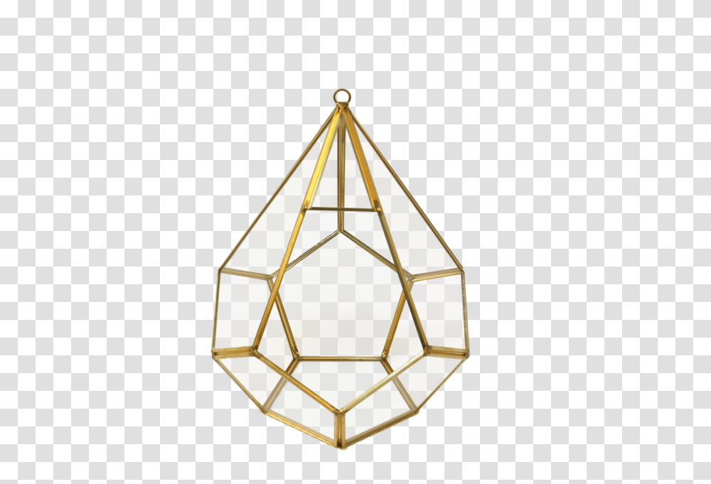 Hanging Diamond Teardrop Shape Gold Plant Terrarium Plant Gold Geometric Shapes, Sphere, Jar, Pattern Transparent Png