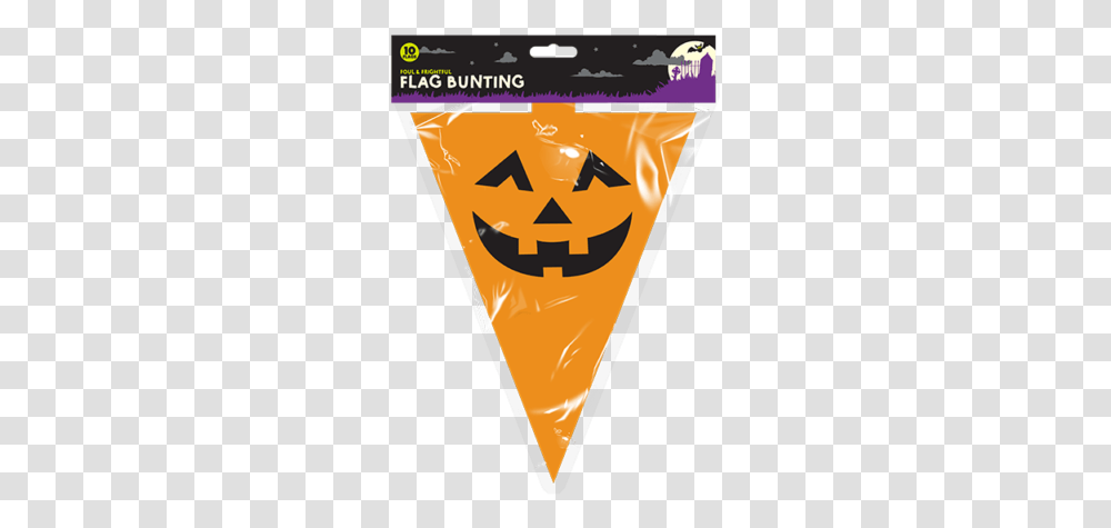 Hanging Flag Banner Halloween Bunting, Cone, Star Symbol, Plant Transparent Png