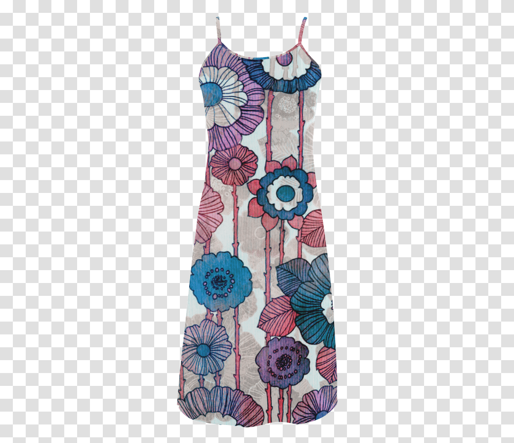 Hanging Flower Garland Alcestis Slip Dress Pattern, Purse, Bag, Accessories, Floral Design Transparent Png