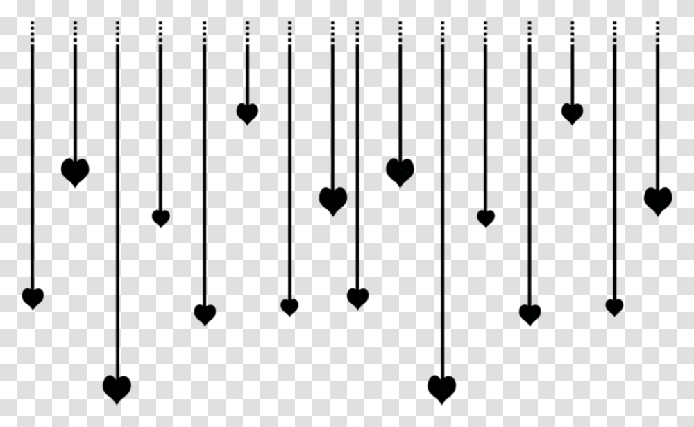 Hanging Hearts Cute Kpop Tumblr Aesthetic Aesthetic Hanging Hearts, Gray Transparent Png