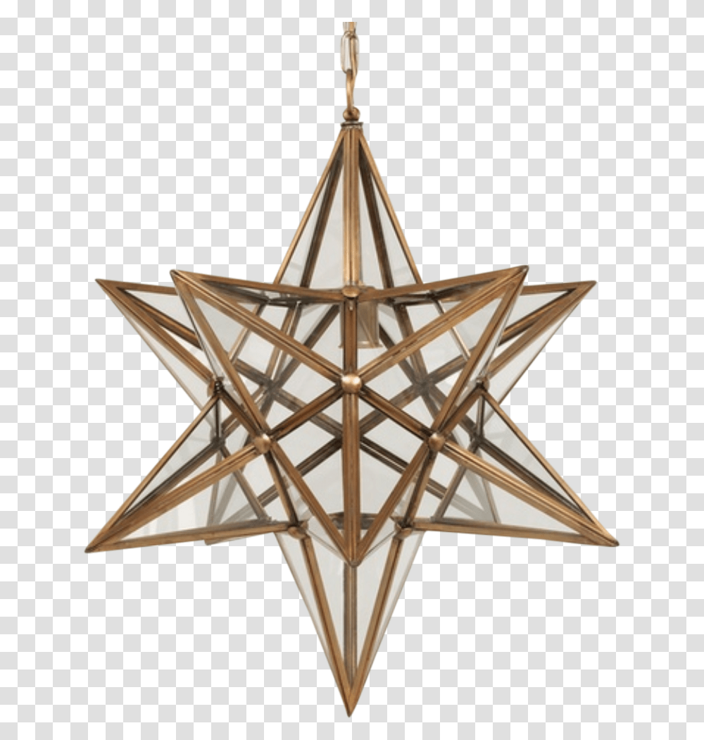 Hanging Lantern, Star Symbol, Chandelier, Lamp Transparent Png