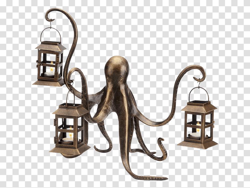 Hanging Lanterns Octopus Octopus Lantern, Lamp, Sink Faucet Transparent Png
