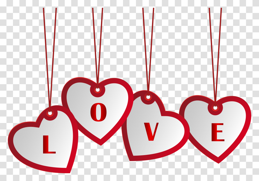Hanging Love Hearts Image Happy Birthday Love, Plant, Sweets, Food Transparent Png