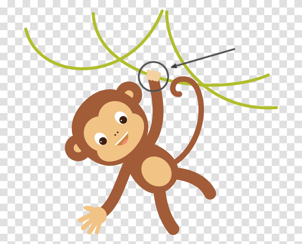 Hanging Monkey Clipart, Cupid, Spider, Invertebrate, Animal Transparent Png