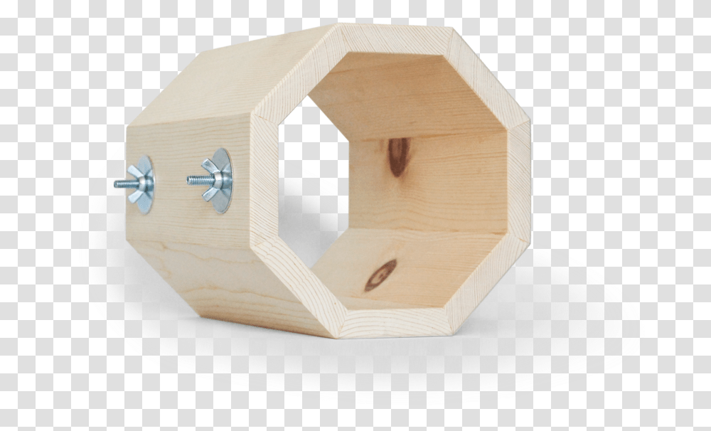 Hanging Octagonal Tunnel Plywood, Box Transparent Png