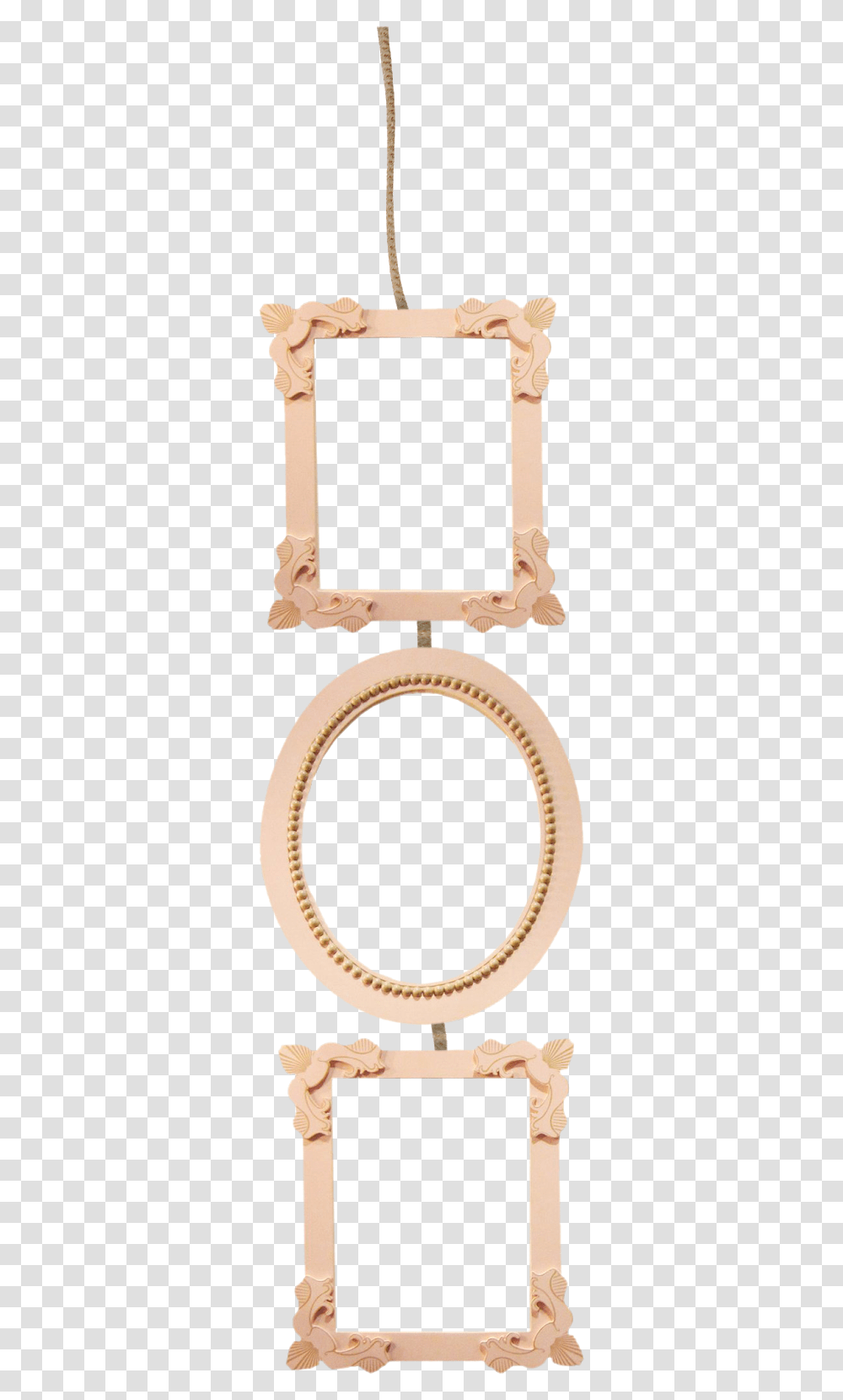 Hanging Picture Frame, Oval, Cushion, Mirror, Rattle Transparent Png