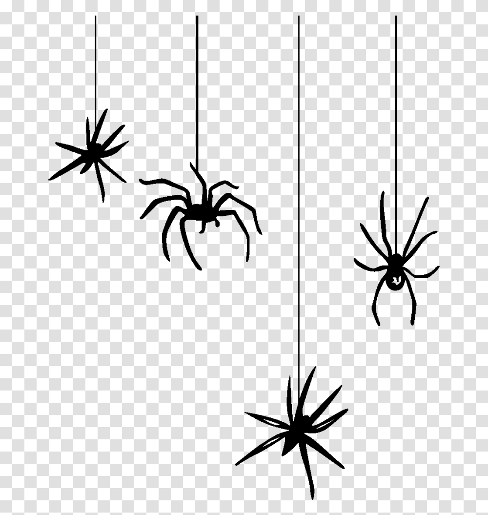 Hanging Spider Spider Clipart, Gray, World Of Warcraft Transparent Png