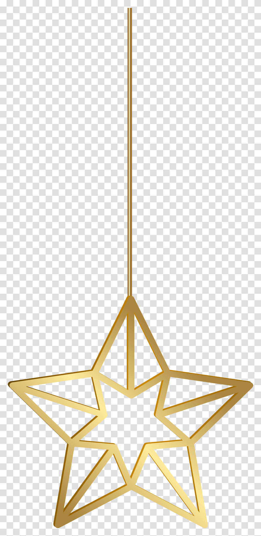 Hanging Star Clipart, Lighting, Triangle, Ornament Transparent Png
