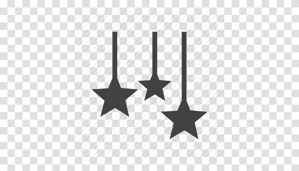 Hanging Stars Image, Star Symbol, Cross, Wand Transparent Png