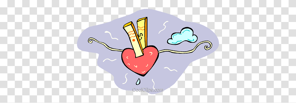 Hanging Your Heart Out To Dry Royalty Free Vector Clip Art, Sweets, Food, Mouth, Rubber Eraser Transparent Png