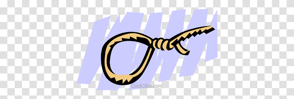 Hangmans Noose Royalty Free Vector Clip Art Illustration, Knot Transparent Png