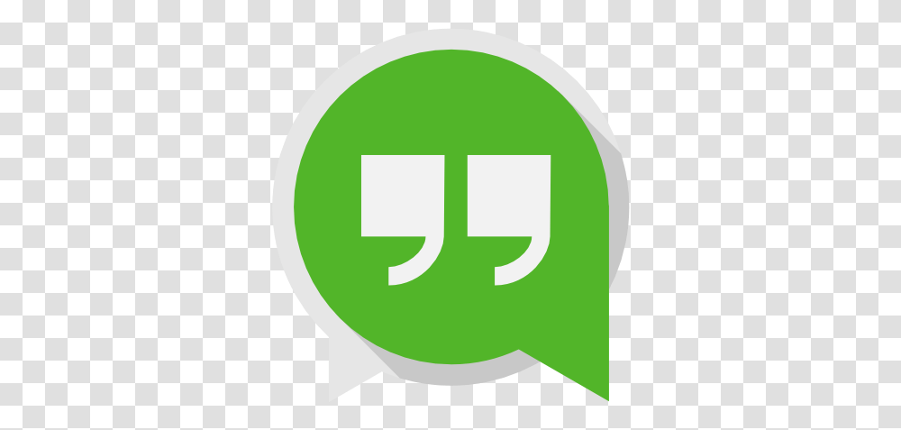 Hangout Icon Icono De Hangout, Text, Clothing, First Aid, Symbol Transparent Png