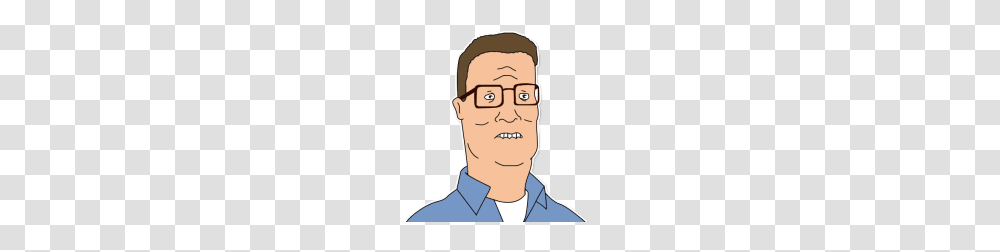 Hank Hill Image, Face, Person, Head, Smile Transparent Png