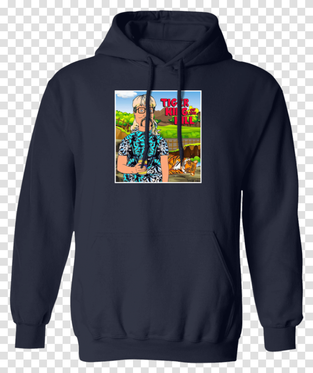 Hank Hill Joe Exotic Tiger King Of The Shirt Beer Never Broke My Heart Hoodie, Clothing, Apparel, Sweatshirt, Sweater Transparent Png