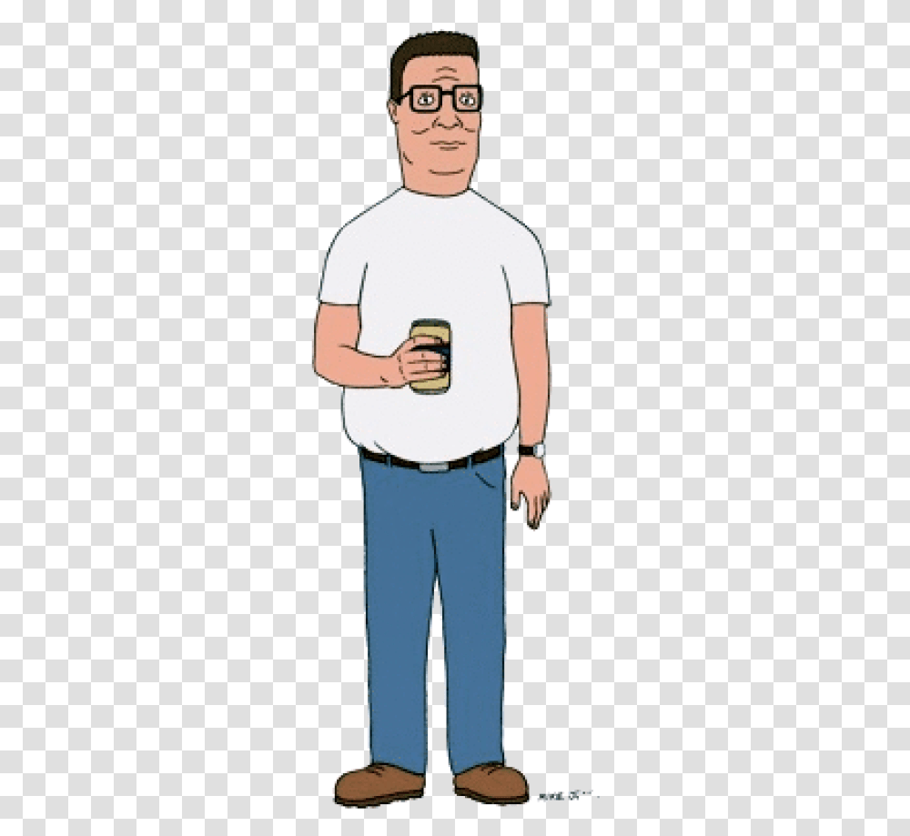 Hank Hill, Person, Arm, Hand Transparent Png